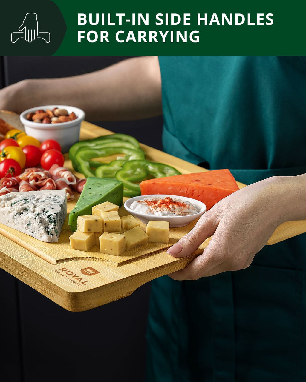 Cutting Board Set of 3, Bamboo